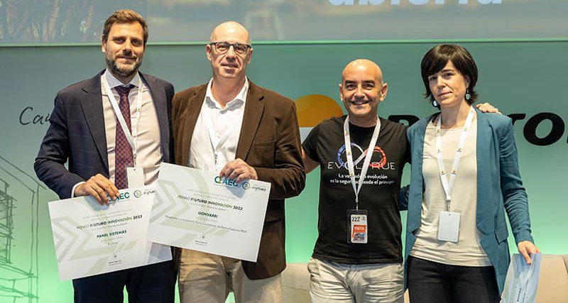 Cuatros finalistas de los Premios Futuro 2023 en la modalidad "Innovación abierta"